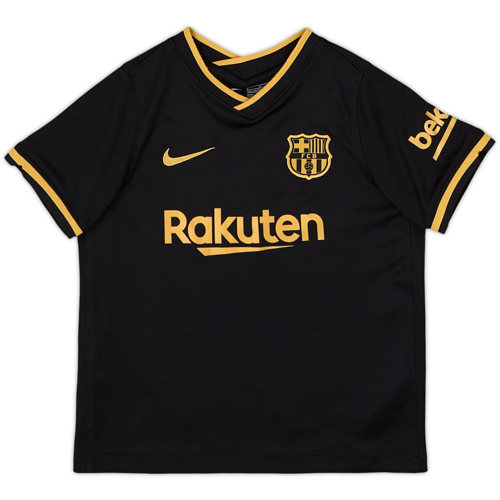 2020-21 Barcelona Away Shirt - 9/10 - (S.Boys)