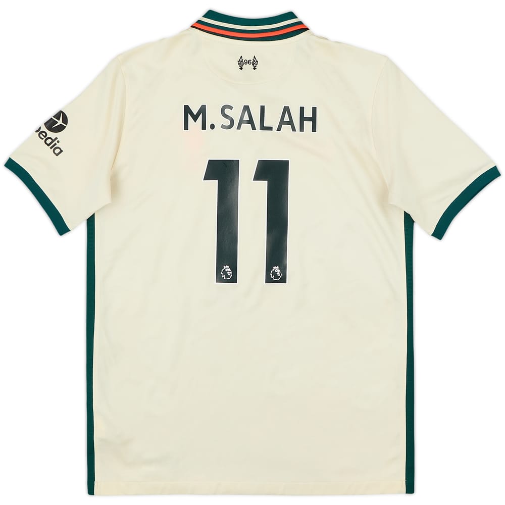 2021-22 Liverpool Away Shirt M.Salah #11 - 10/10 - (L.Boys)