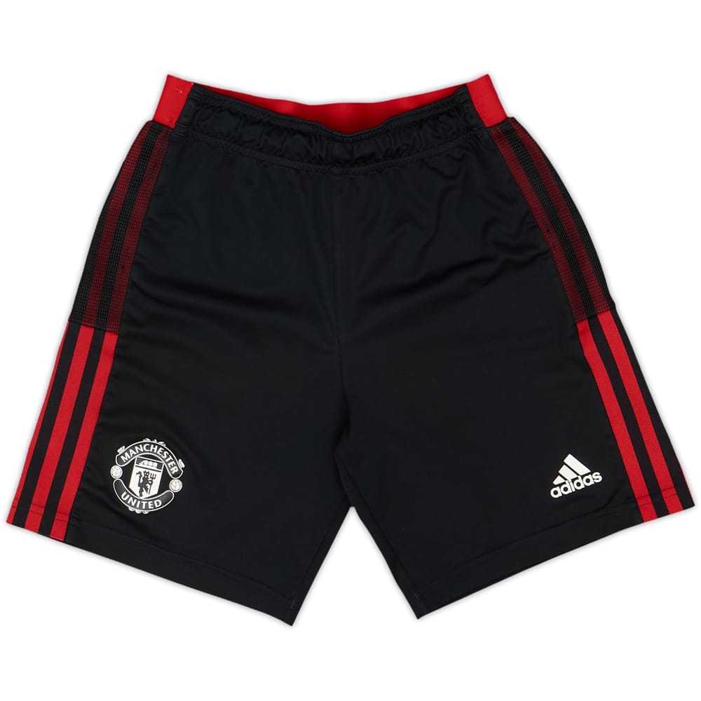 2021-22 Manchester United adidas Training Shorts - 7/10 - (M.Boys)