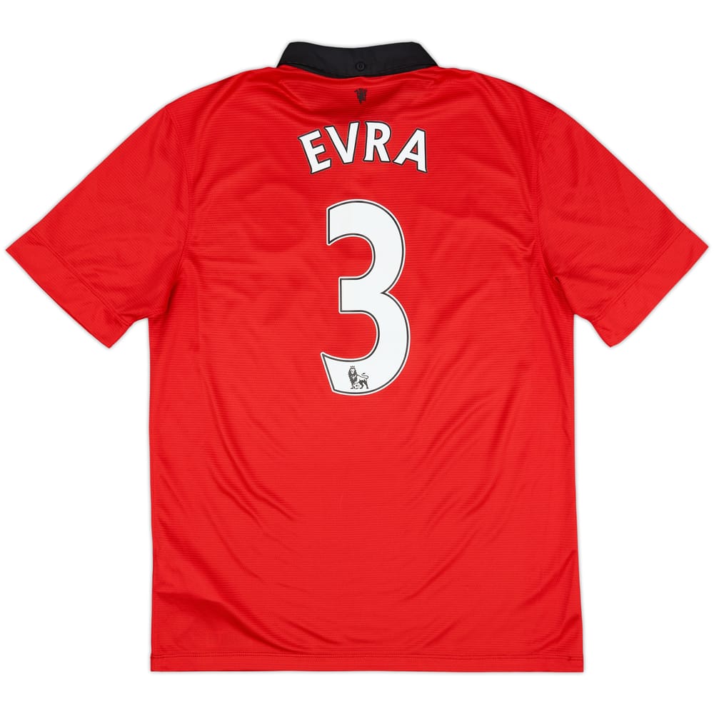 Camiseta de local del Manchester United 2013-14 Evra #3 - 7/10 - (M)