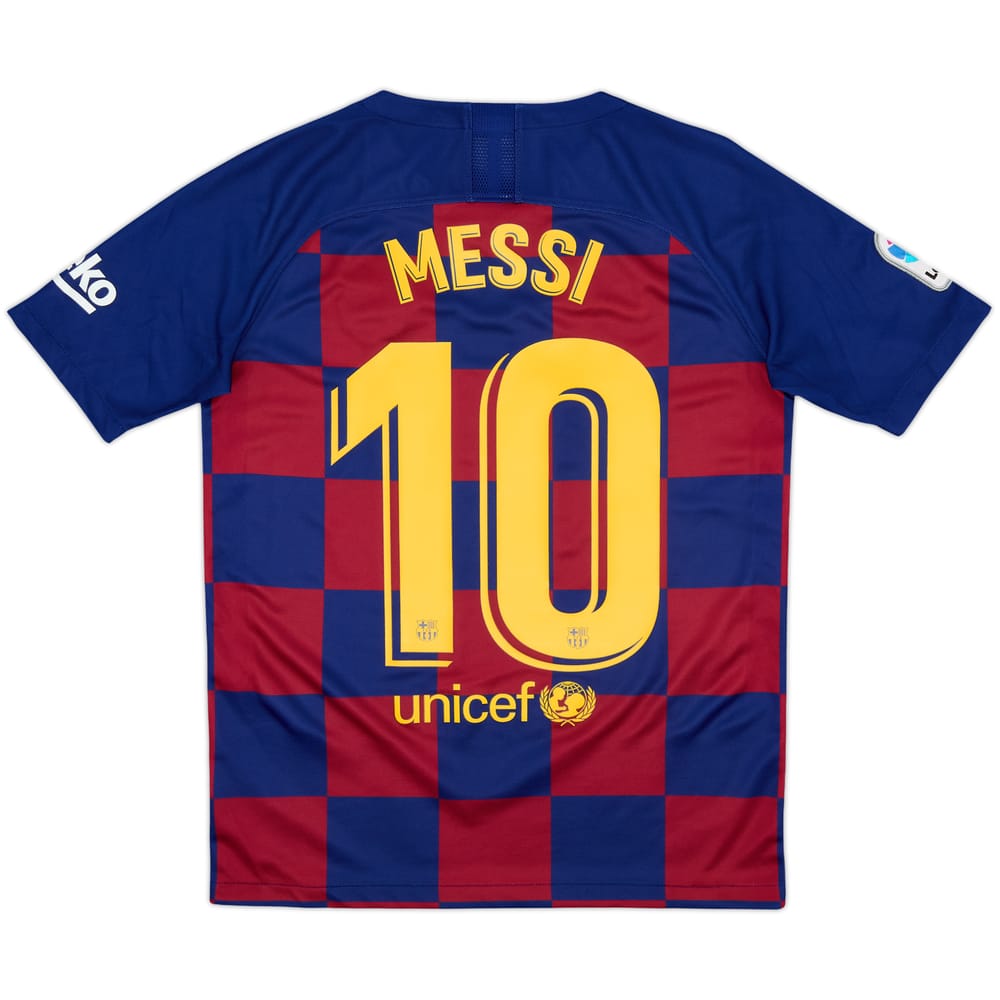 2019-20 Barcelona Local Camiseta Messi #10 - 9/10 - (XL.Boys)