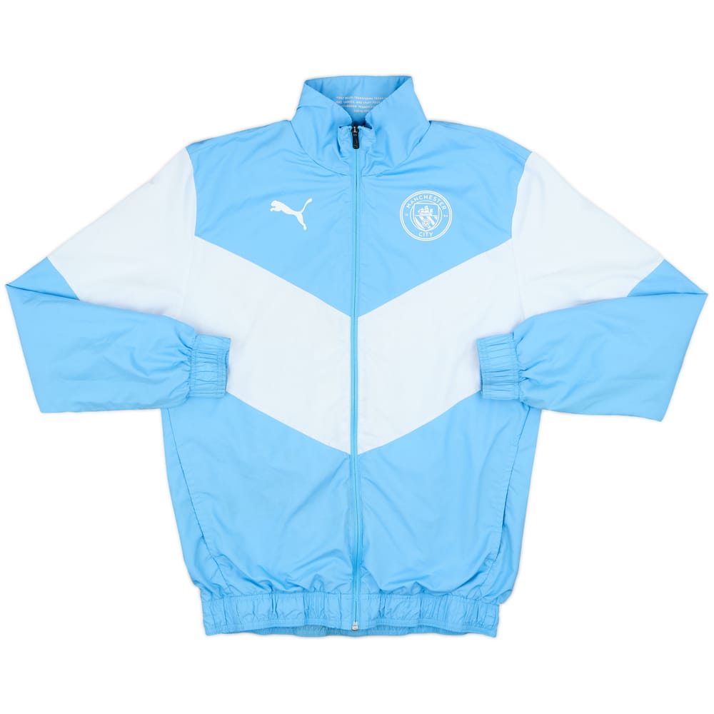 2021-22 Manchester City Puma Pre-Match Jacket - 6/10 - (S)
