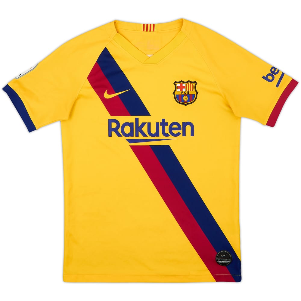 2019-20 Barcelona Away Shirt - 8/10 - (L.Boys)
