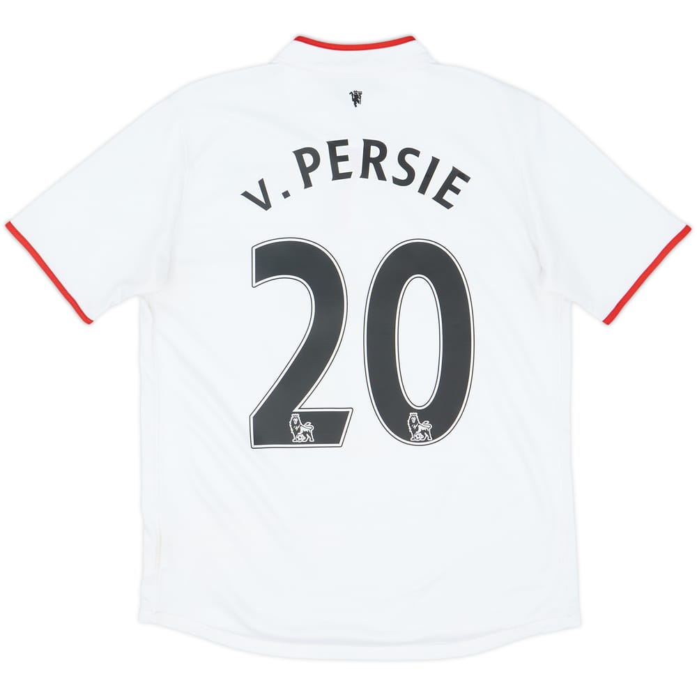 2012-14 Manchester United Away Shirt v.Persie #20 - 6/10 - (XL.Boys)