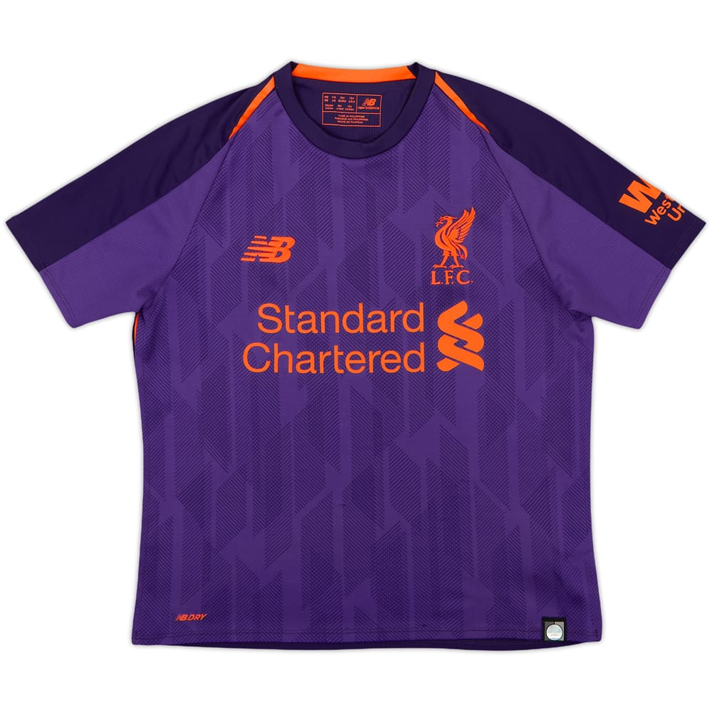 2018-19 Liverpool Away Shirt - 8/10 - (M.Boys)