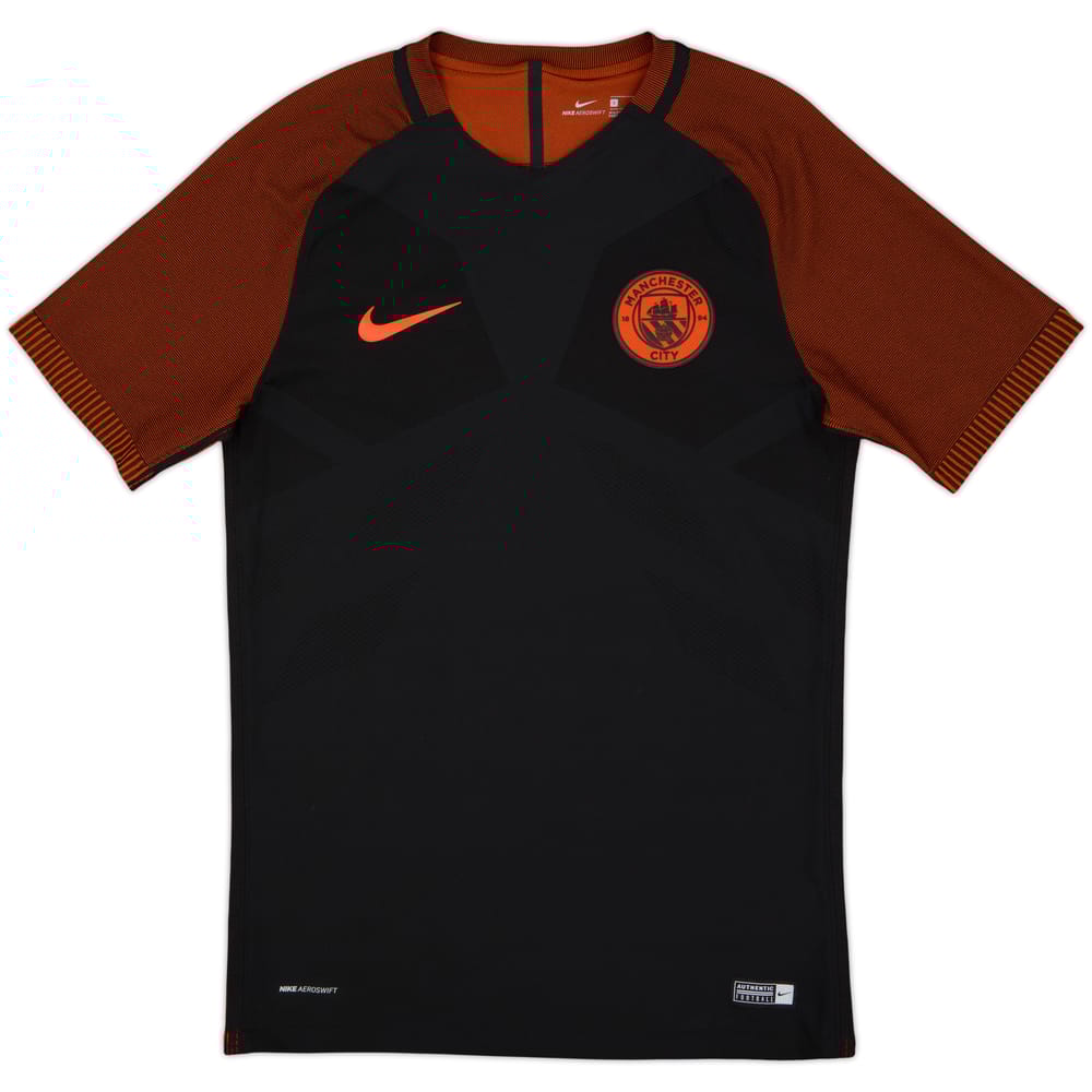 2016-17 Manchester City Player Issue Nike Training Shirt - 8/10 - (S)