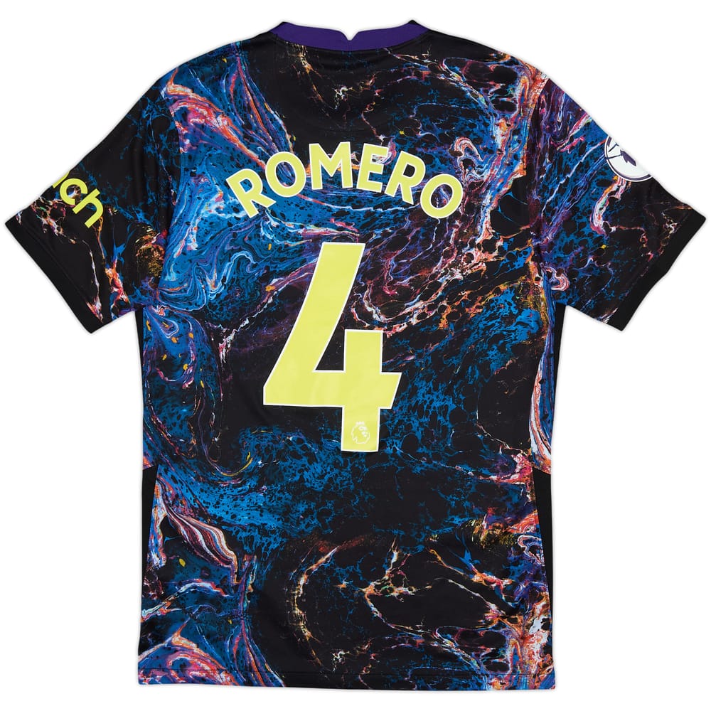 2021-22 Tottenham Away Shirt Romero #4 - 7/10 - (S)