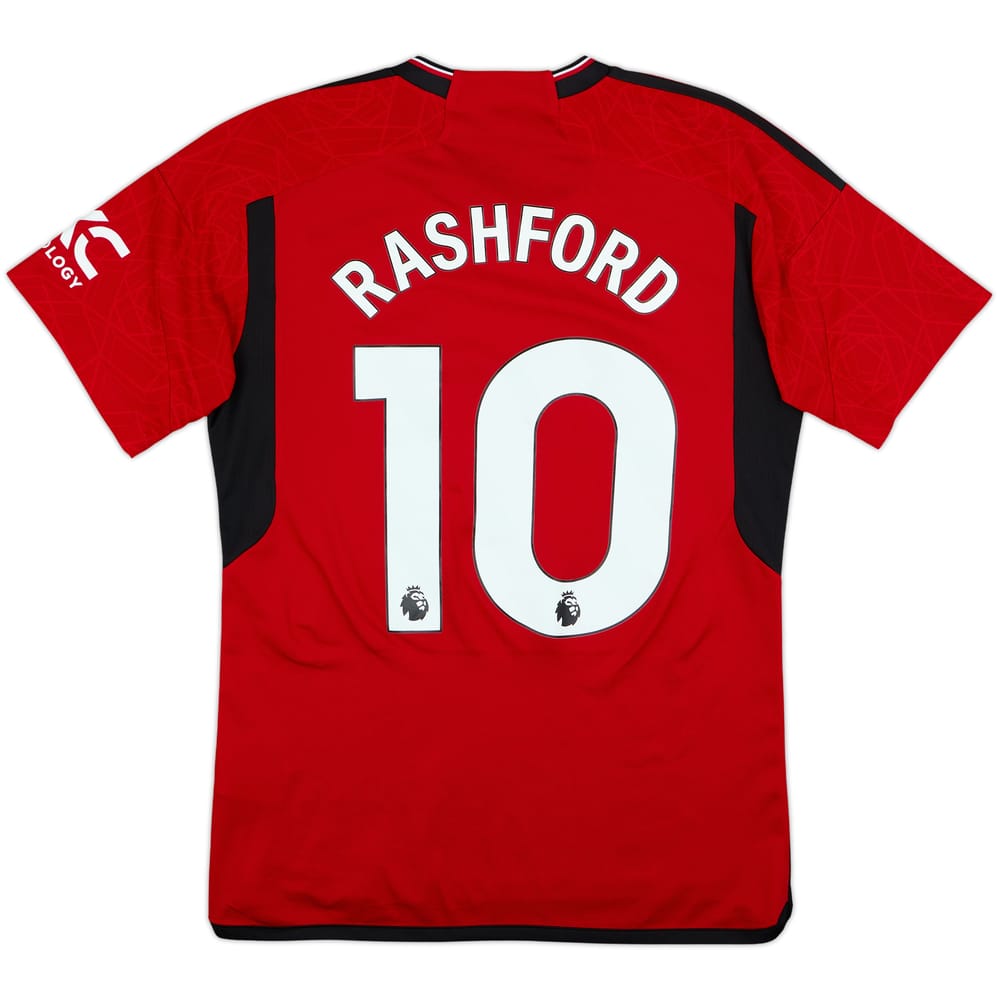 2023-24 Manchester United Home Shirt Rashford #10 - 9/10 - (M)