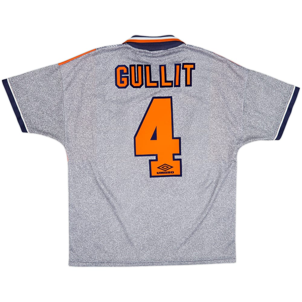 1994-96 Chelsea Away Shirt Gullit #4 - 9/10 - (L)
