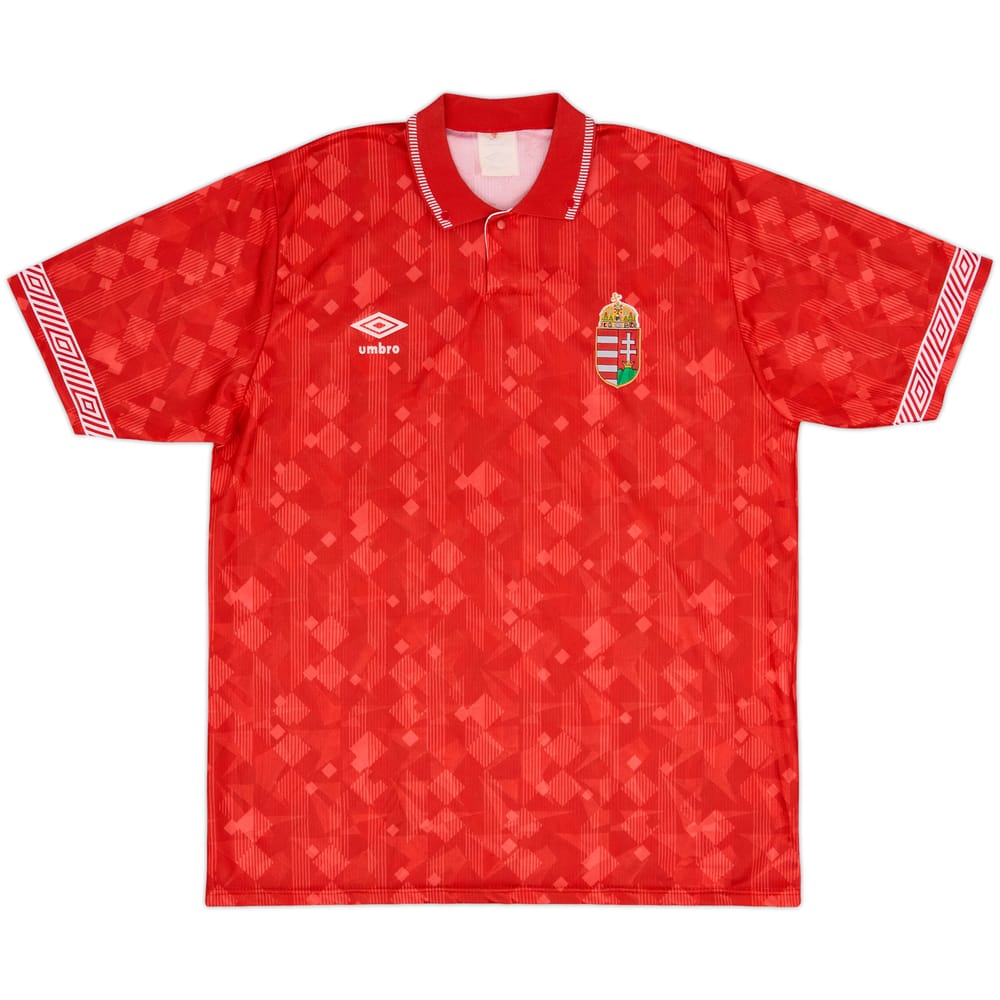 Camiseta de local de Hungary 1990-93 - 8/10 - (L)
