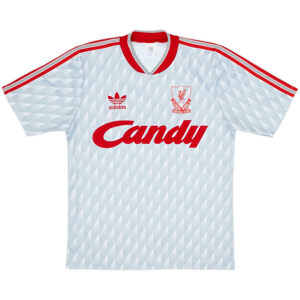 1989-91 Liverpool Camiseta de visitante - 7/10 - (S)