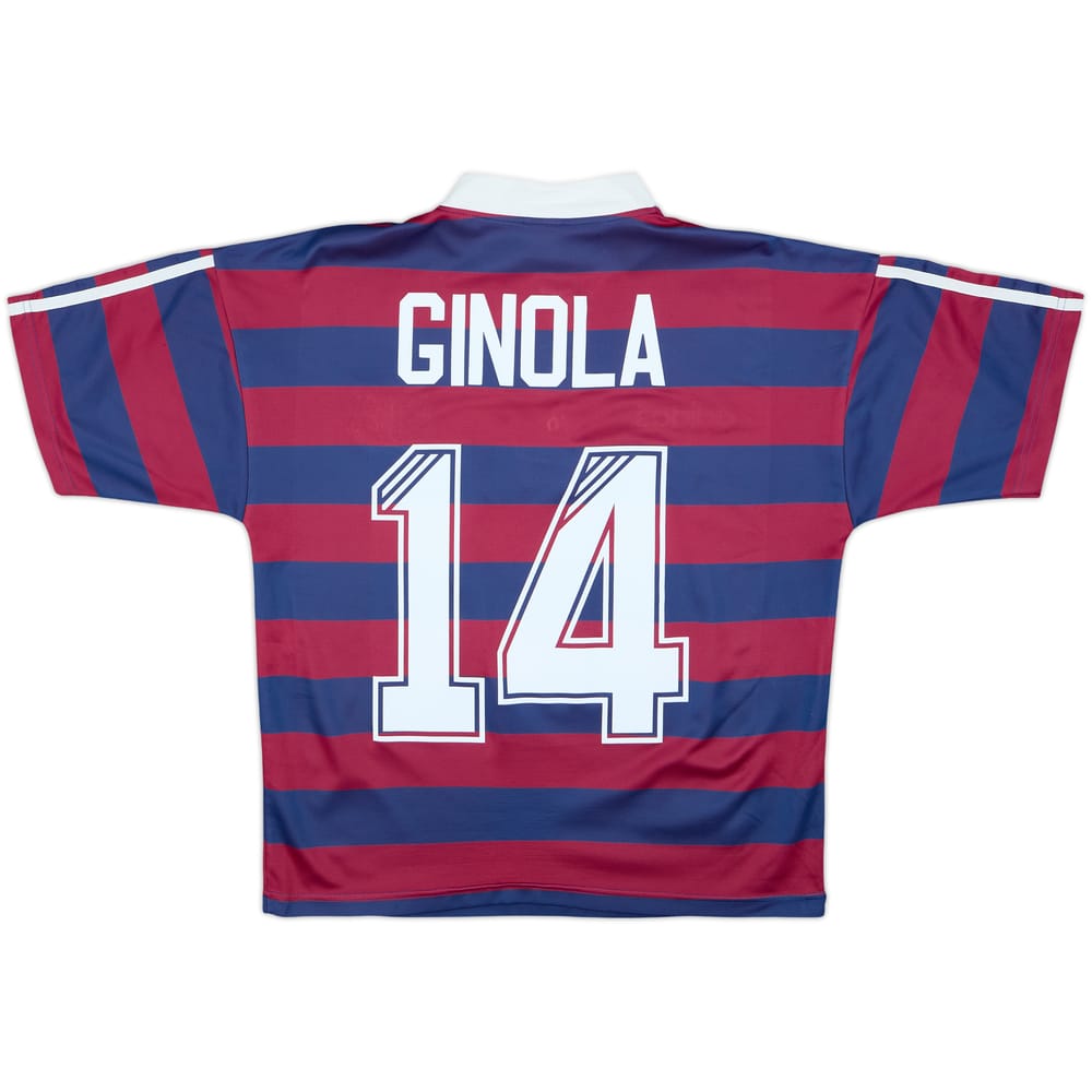 1995-96 Newcastle Away Shirt Ginola #14 - 8/10 - (S)