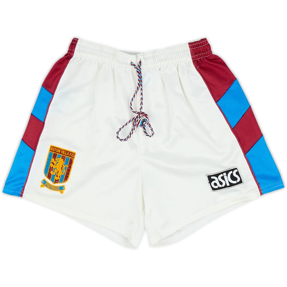 1993-94 Aston Villa Pantalones cortos de local - 8/10 - (L.Niños)