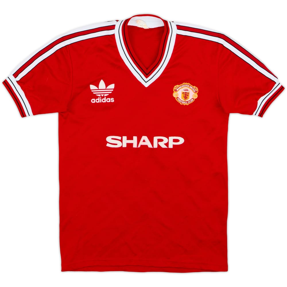 1986-88 Manchester United Camiseta de local - 9/10 - (L.Niños)