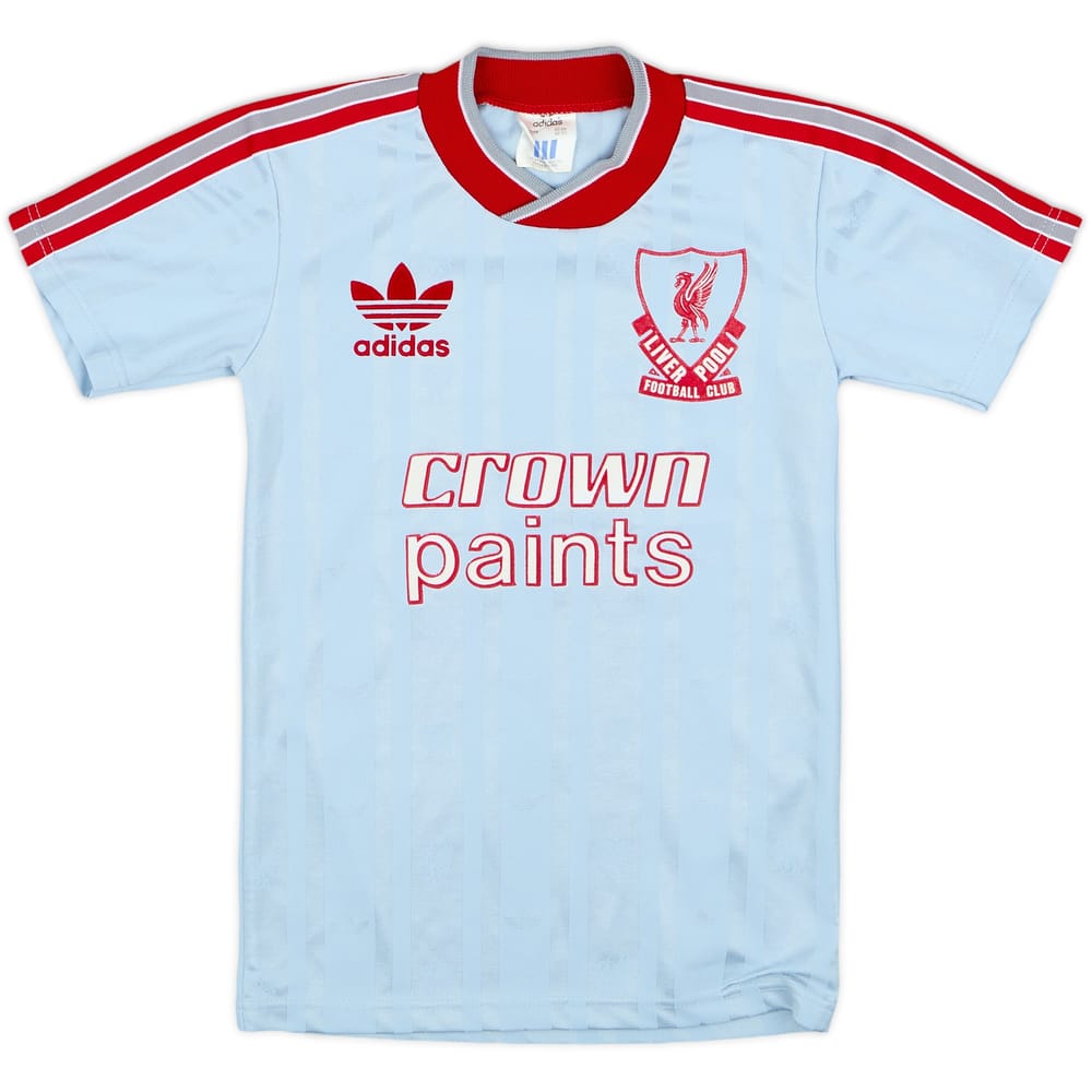 1987-88 Liverpool Away Shirt - 9/10 - (S.Boys)