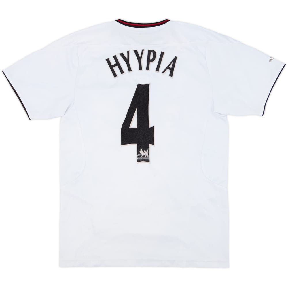 2003-04 Liverpool Away Shirt Hyypia #4 - 7/10 - (XL.Boys)