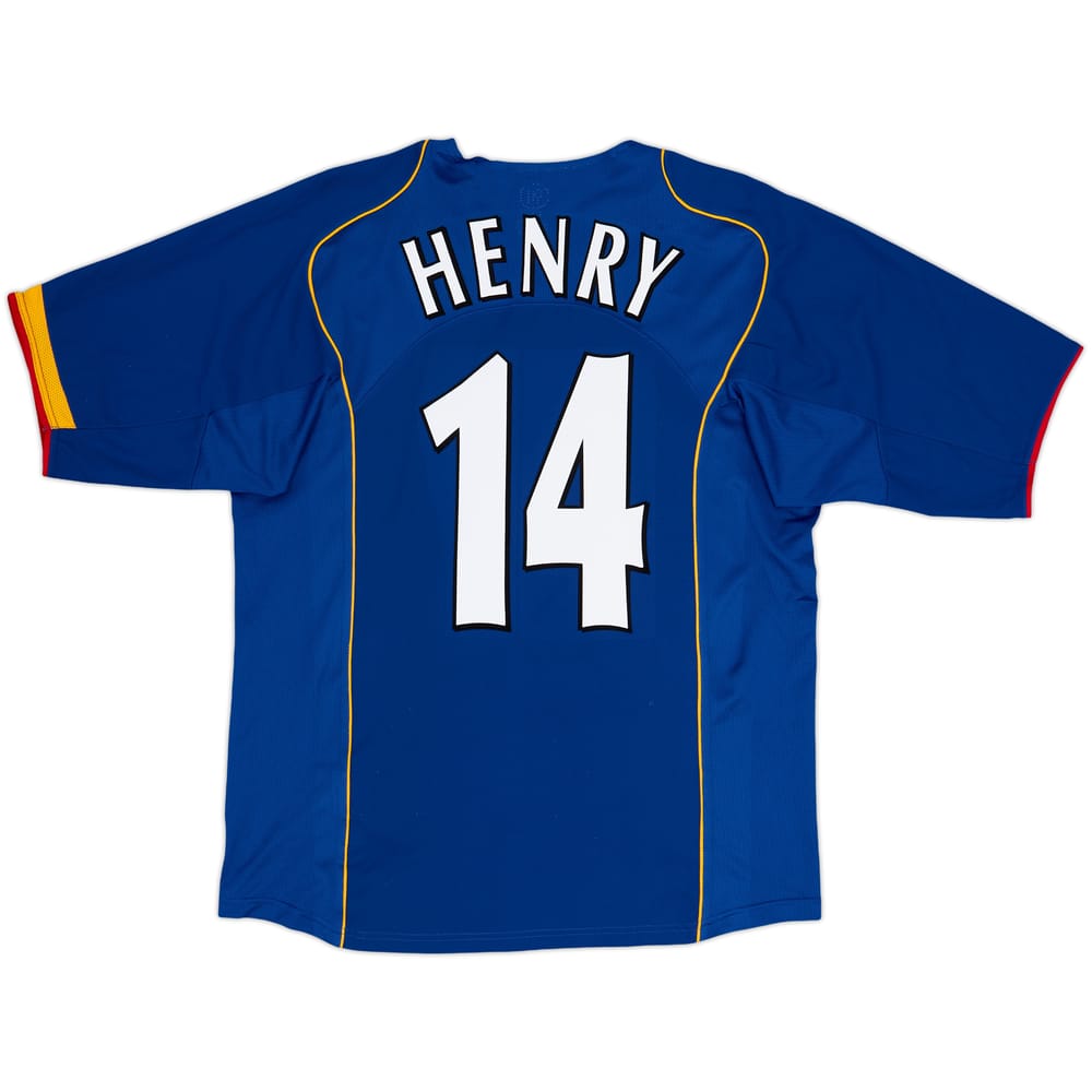 2004-06 Arsenal Away Shirt Henry #14 - 7/10 - (L)