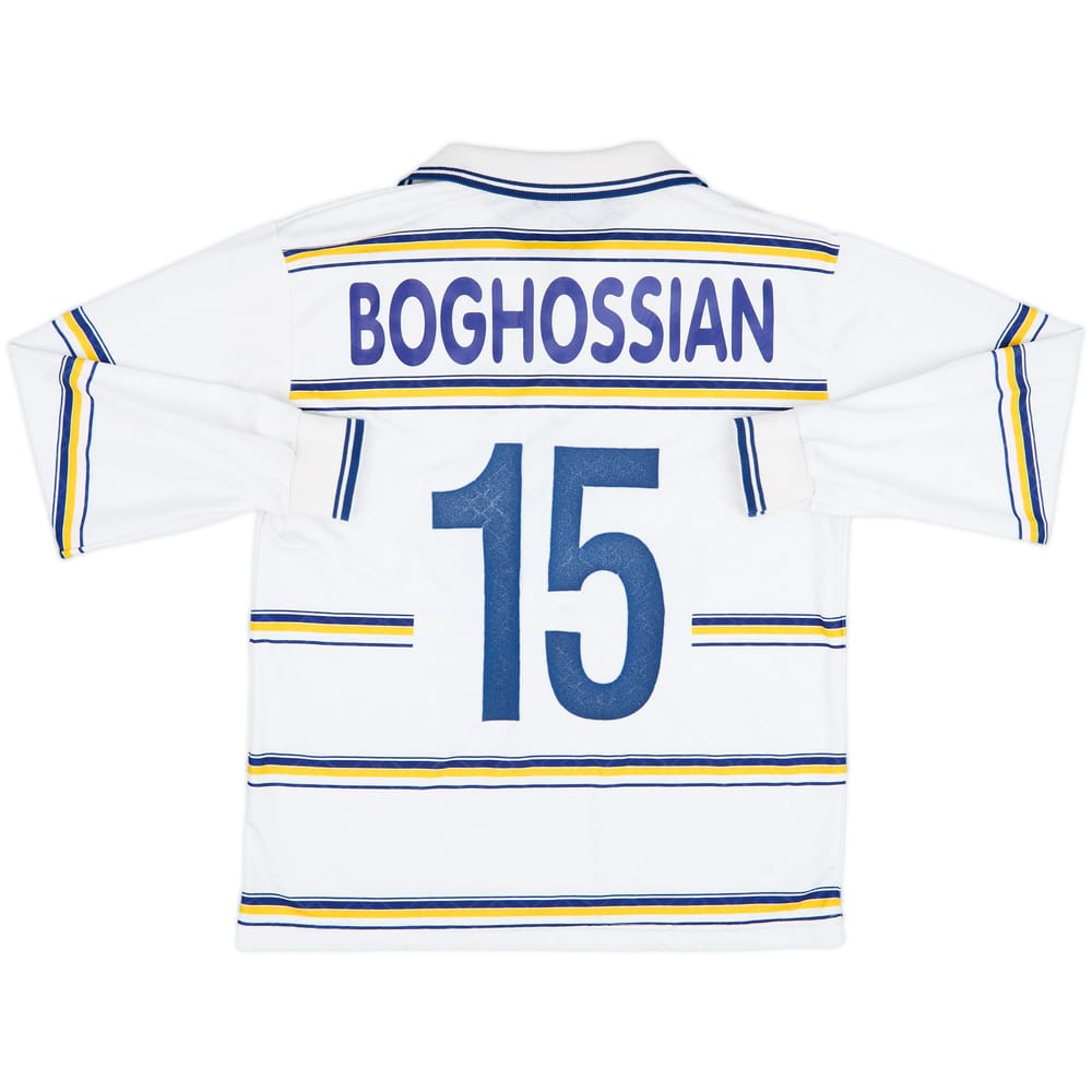1998-99 Parma Away L/S Shirt Boghossian #15 - 8/10 - (L)
