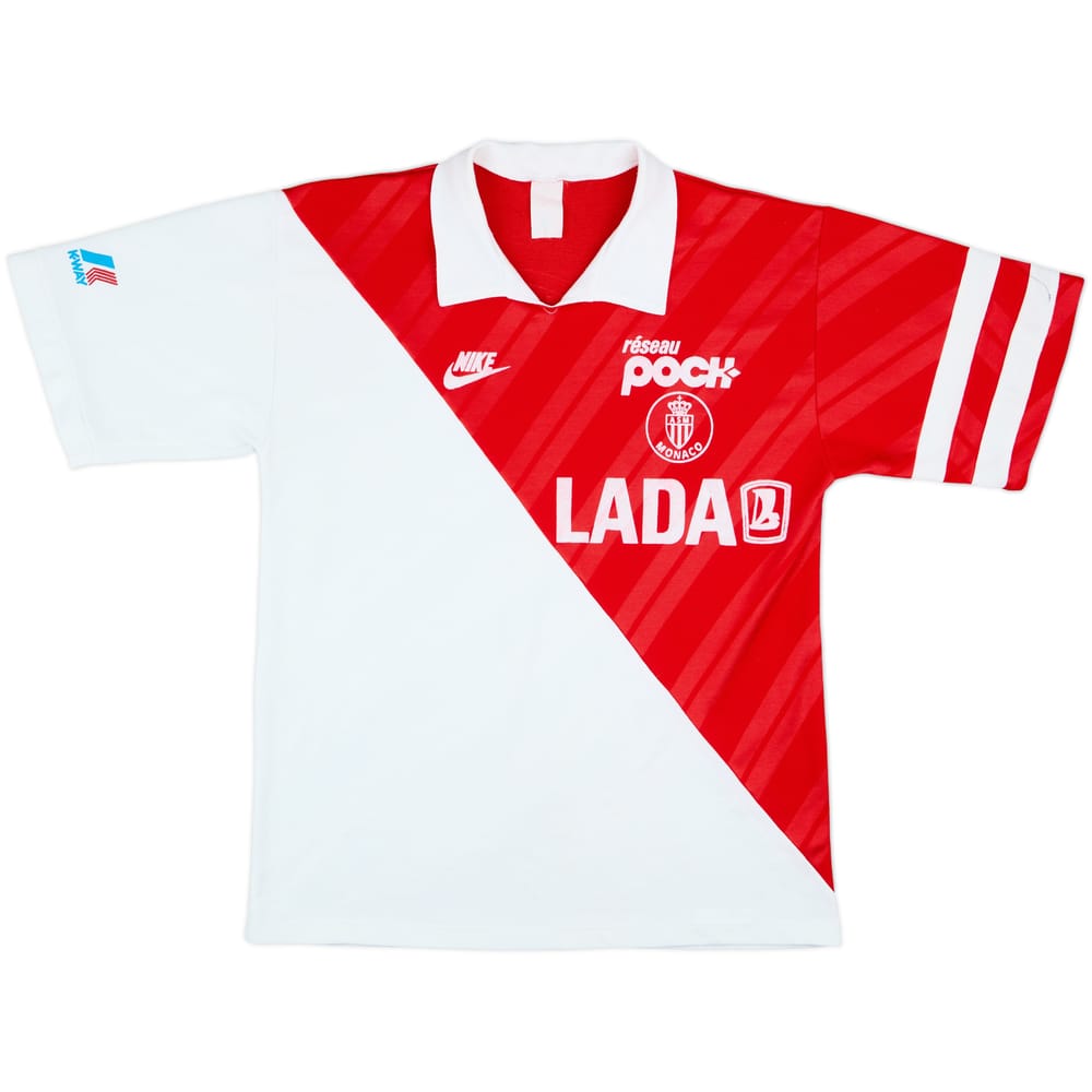 Camiseta de local del Monaco 1989-90 - 9/10 - (L)