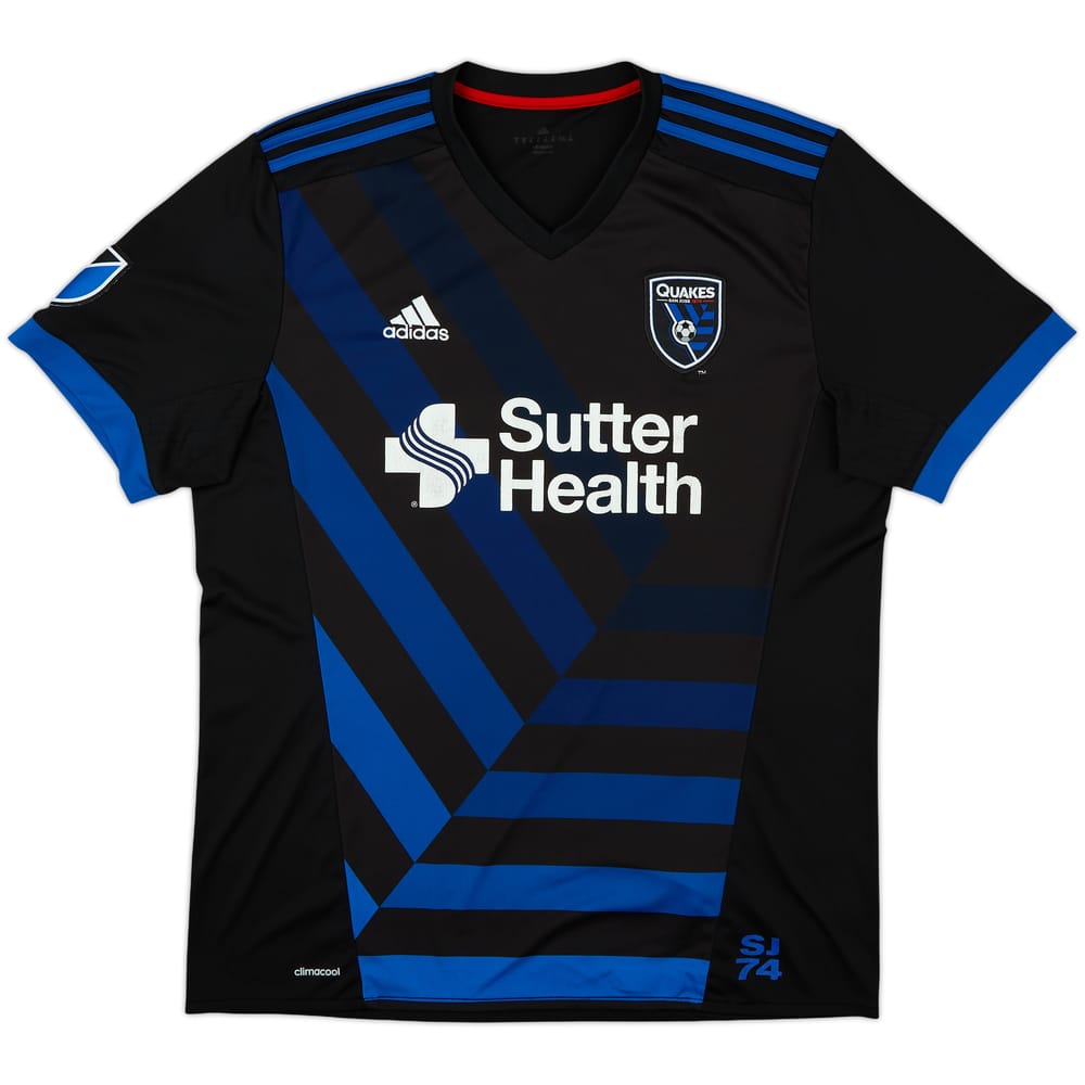Camiseta de local del San Jose Earthquakes 2017-18 - 6/10 - (XL)