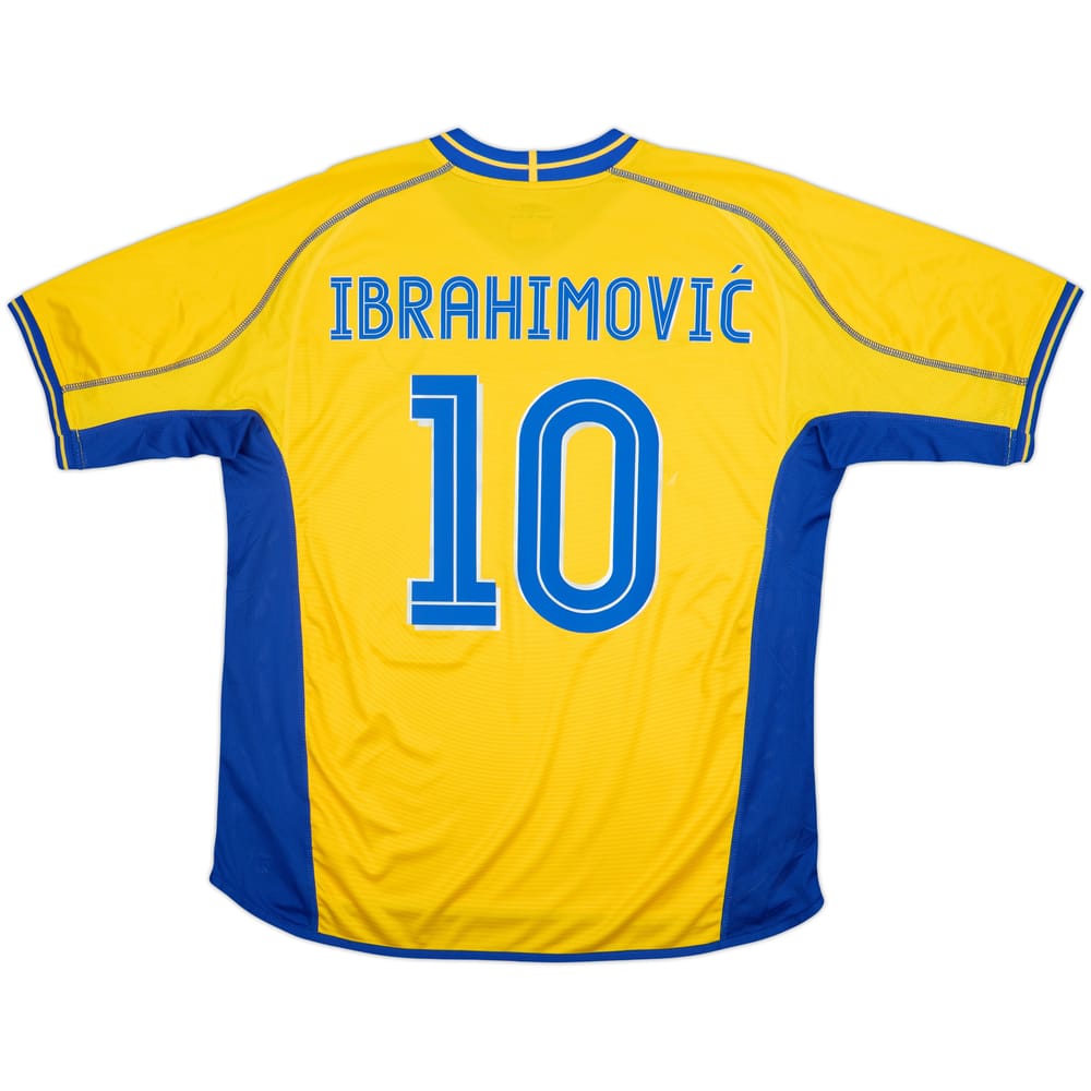 2003-04 Sweden Home Shirt Ibrahimovic #10