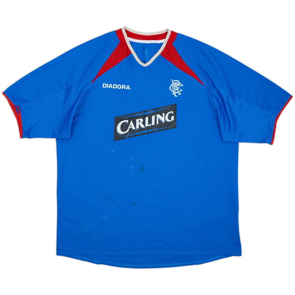 2003-05 Rangers Home Shirt - 4/10 - (XL)
