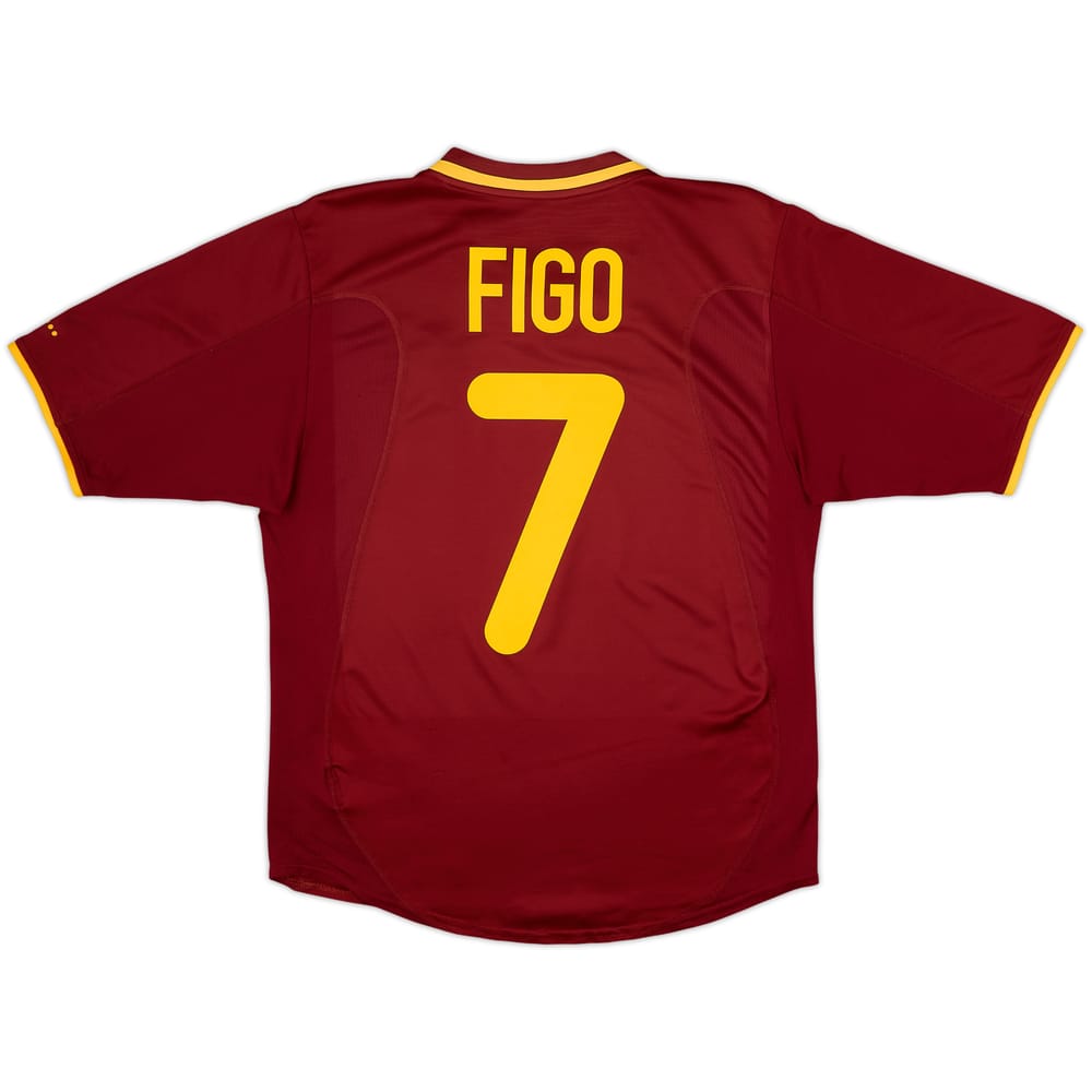 2000-02 Portugal Home Shirt Figo #7 - 8/10 - (S)