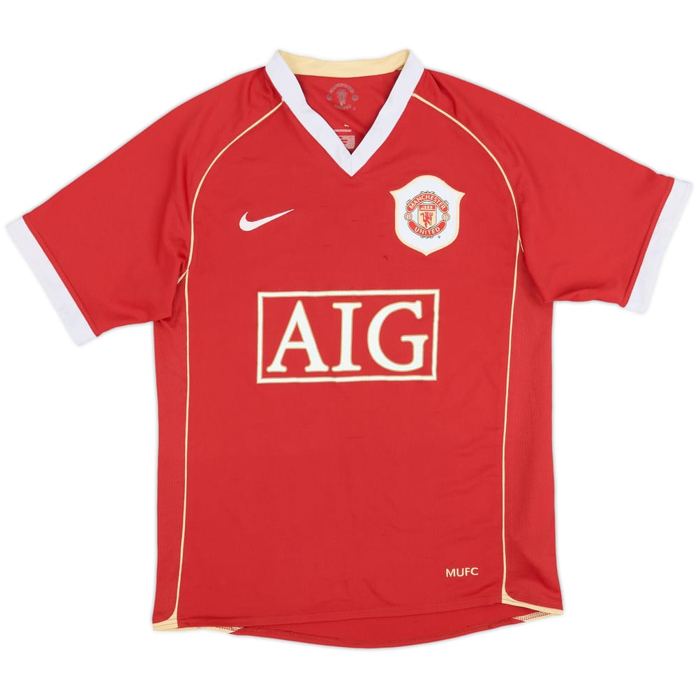 2006-07 Manchester United Home Shirt - 5/10 - (S)