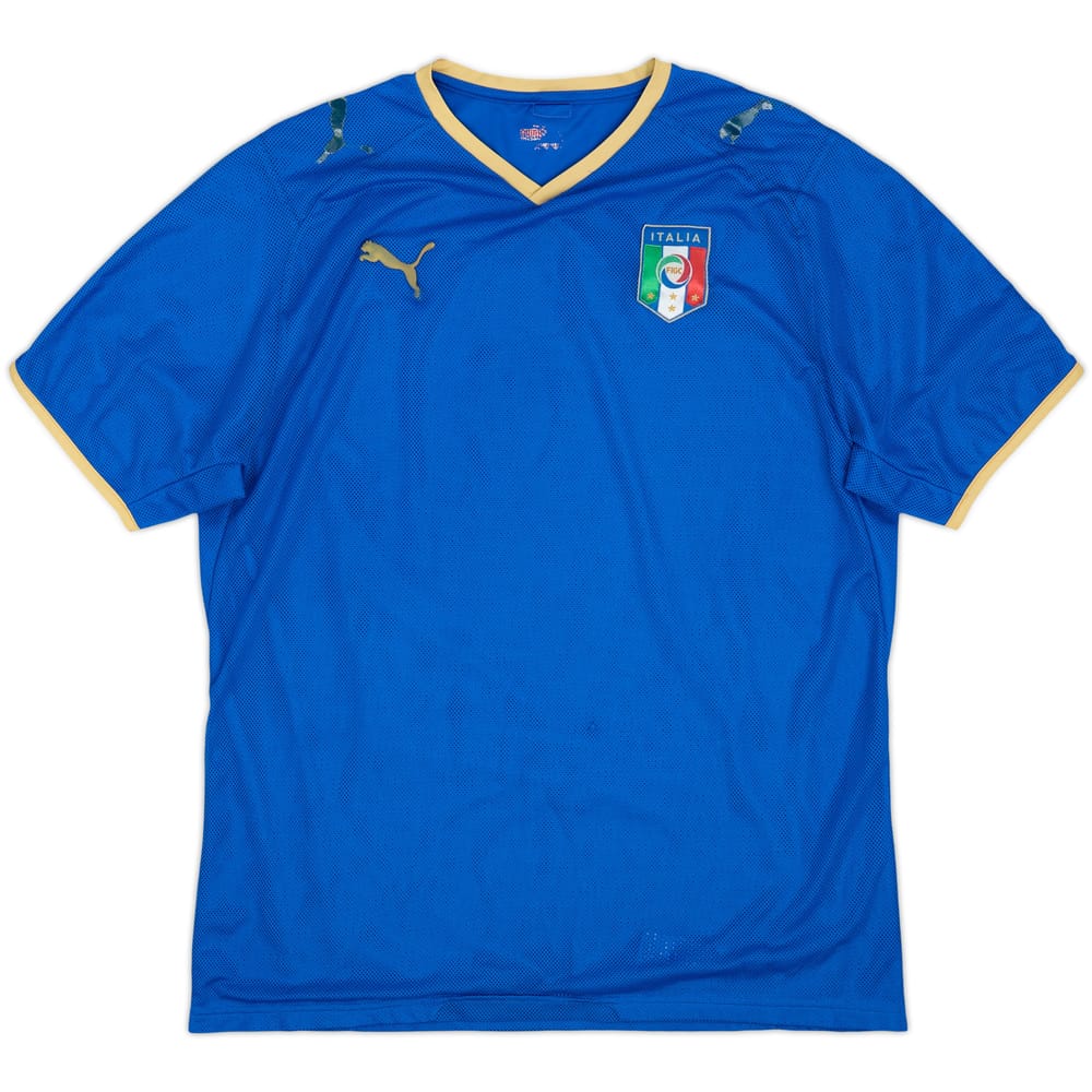 2007-08 Italy Home Shirt - 4/10 - (M)