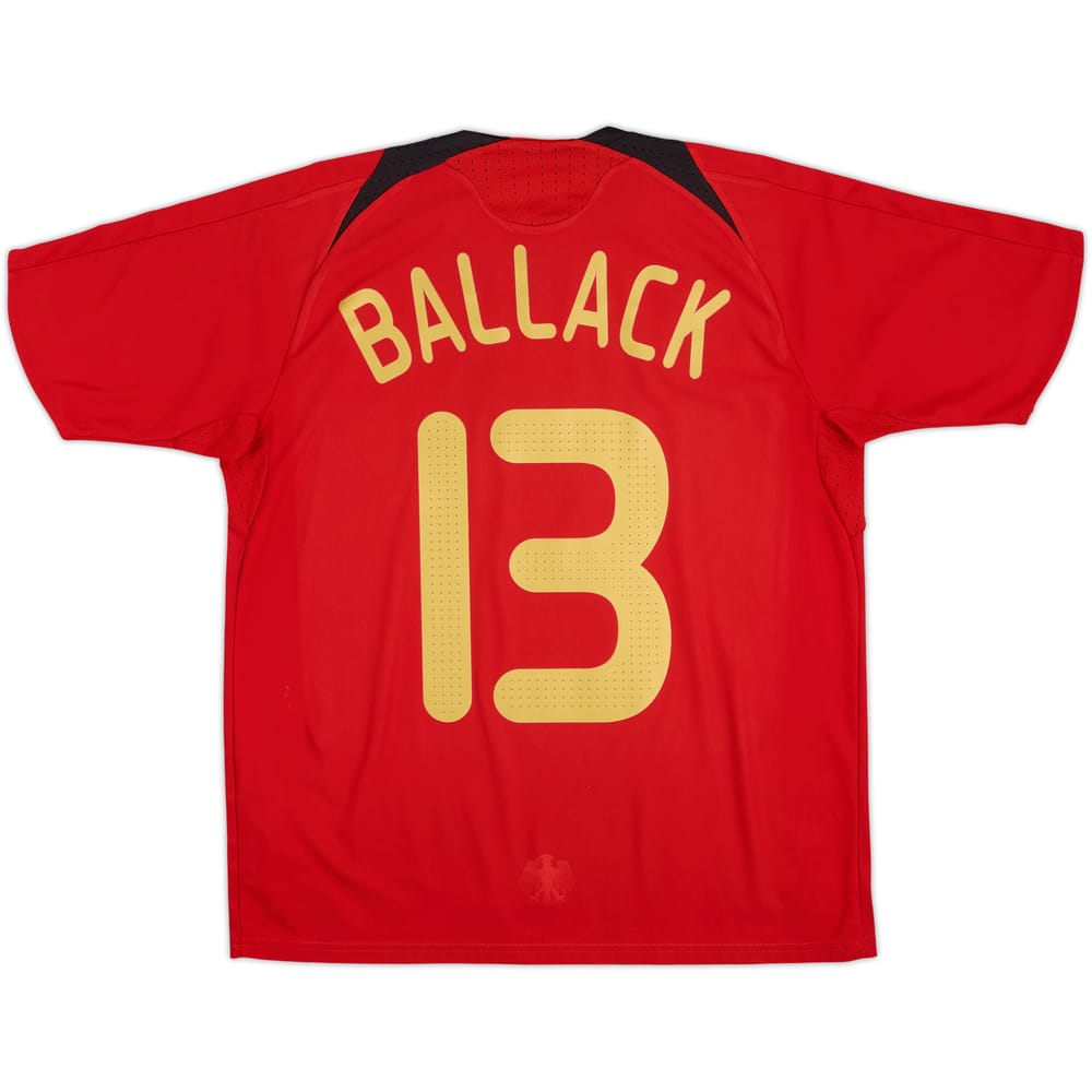 2008-09 Germany Away Shirt Ballack #13 - 8/10 - (XL.Boys)