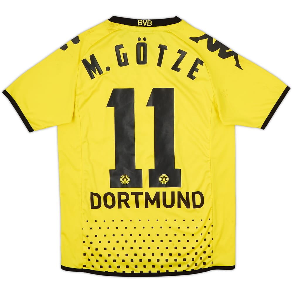 2011-12 Borussia Dortmund Home Shirt M. Gotze #11 - 6/10 - (L.Boys)