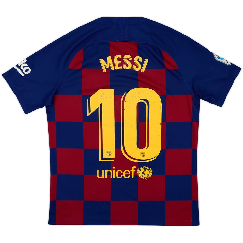 2019-20 Barcelona Home Shirt Messi #10 - 4/10 - (L)