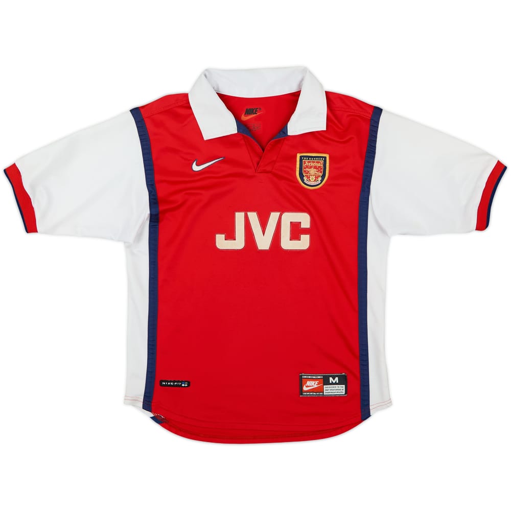 1998-99 Arsenal Home Shirt - 8/10 - (M.Boys)