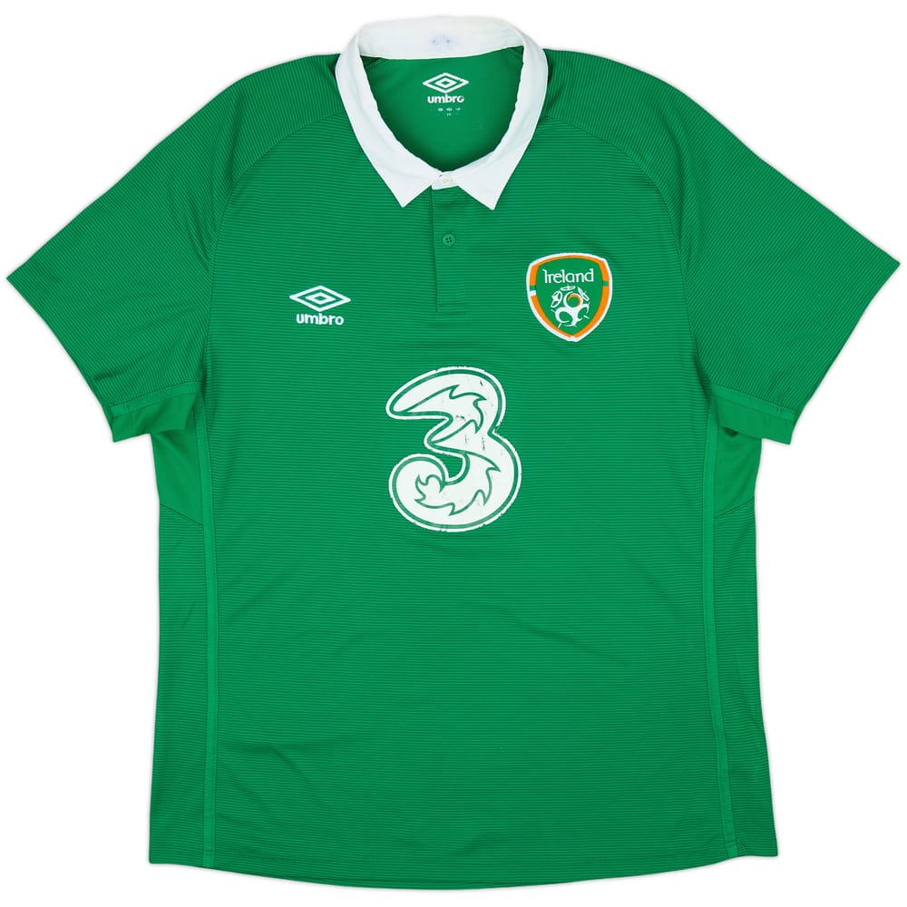 2014-16 Ireland Home Shirt - 6/10 - (XL)