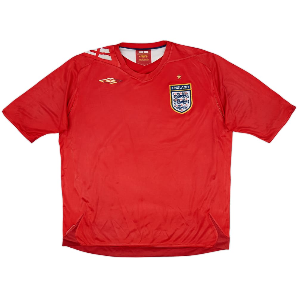 2006-08 England Away Shirt - 4/10 - (XL)