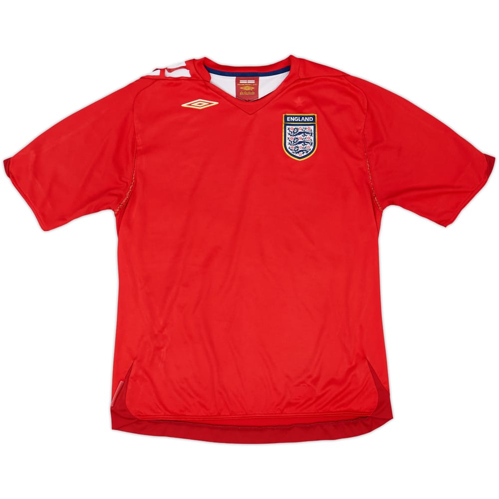 2006-08 England Away Shirt - 5/10 - (Women's L)