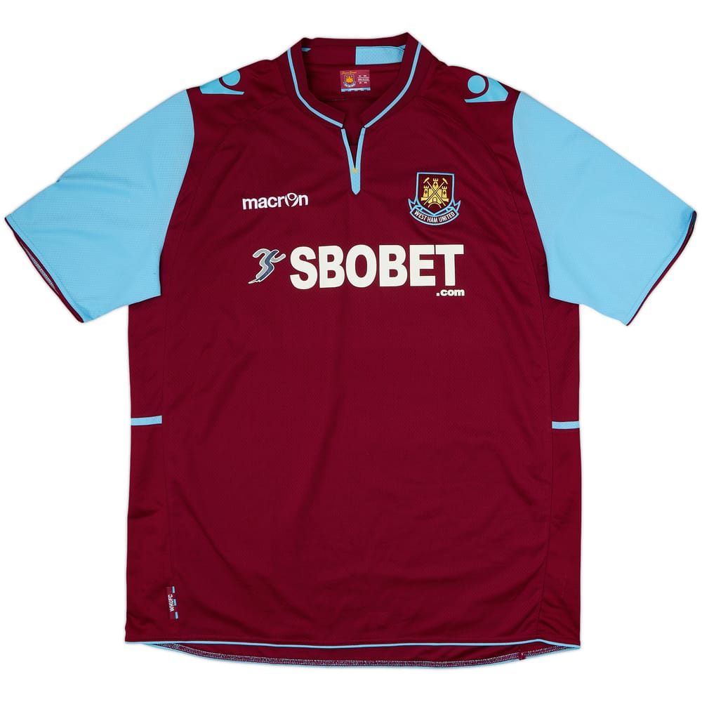 2012-13 West Ham Home Shirt - 8/10 - (4XL)