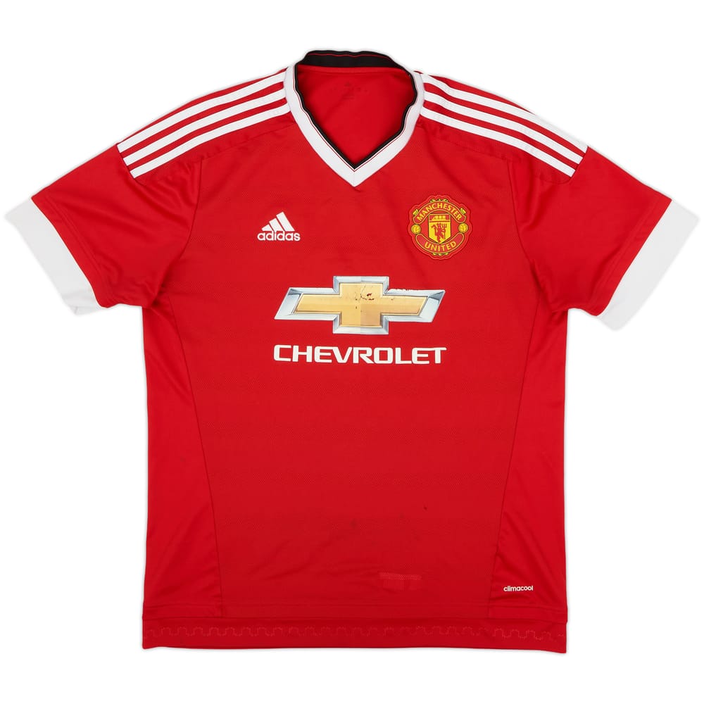 2015-16 Manchester United Home Shirt - 5/10 - (L)