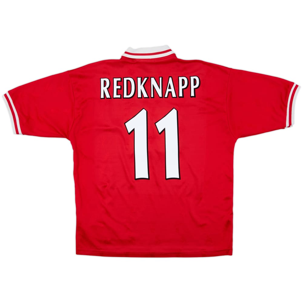 1996-98 Liverpool Home Shirt Redknapp #11 - 7/10 - (XL)