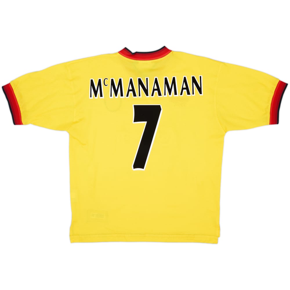 1997-99 Liverpool Away Shirt McManaman #7 - 8/10 - (L)
