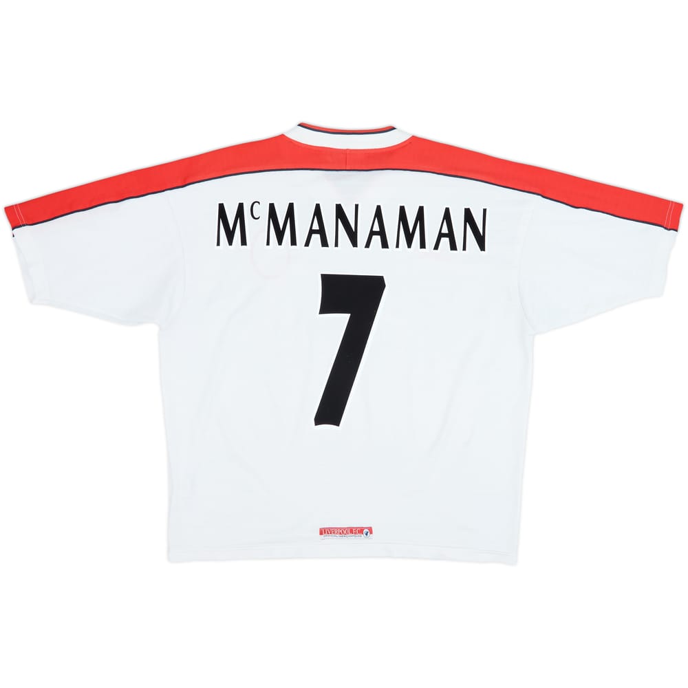 Camiseta de visitante del Liverpool 1998-99 McManaman #7 - 6/10 - (L)