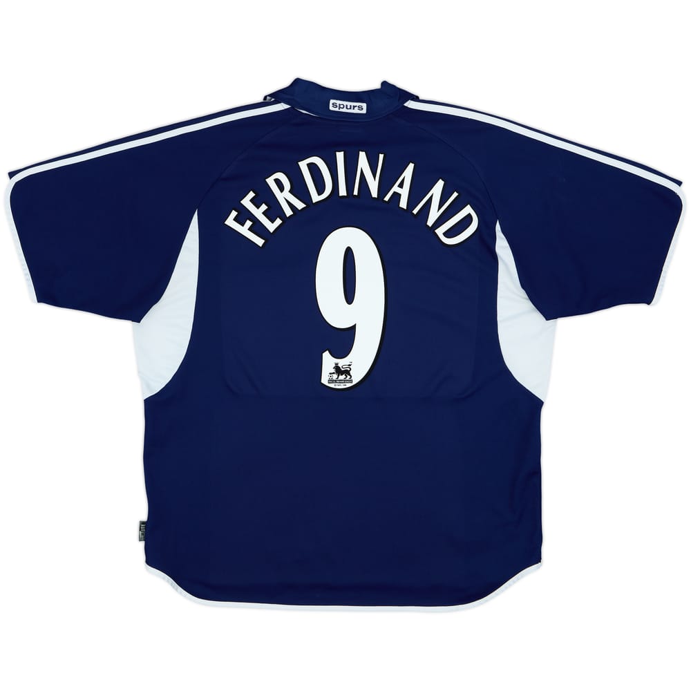 2000-01 Tottenham Away Shirt Ferdinand #9 - 8/10 - (XL)