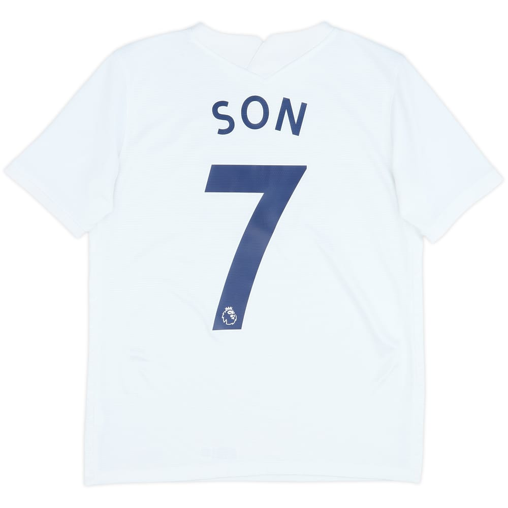 2021-22 Tottenham Home Shirt Son #7 - 9/10 - (XL.Boys)