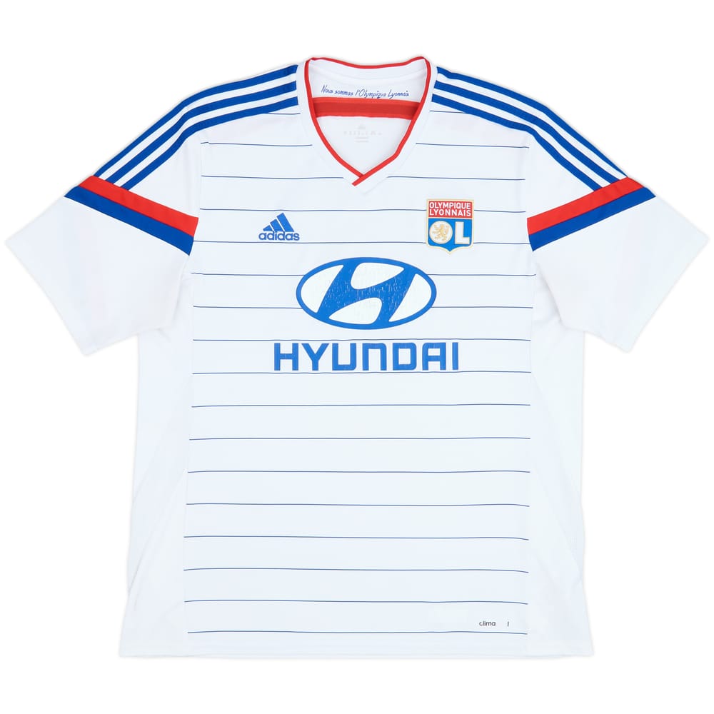 2014-15 Lyon Home Shirt - 5/10 - (XL)