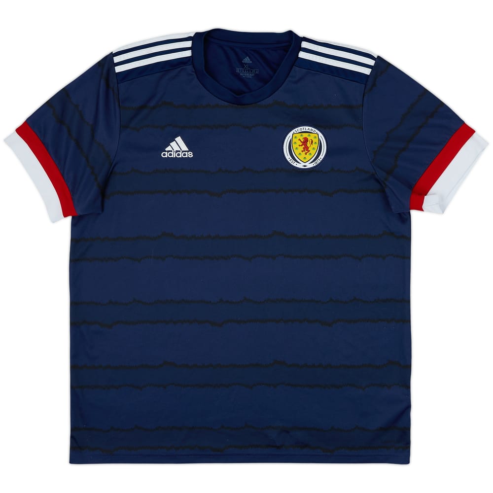 2020-22 Scotland Home Shirt - 6/10 - (XL)