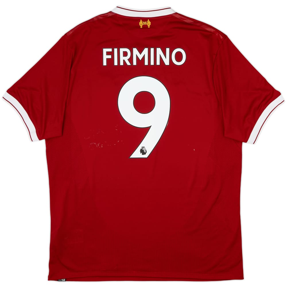2017-18 Liverpool 125 Years Home Shirt Firmino #9 - 5/10 - (L)