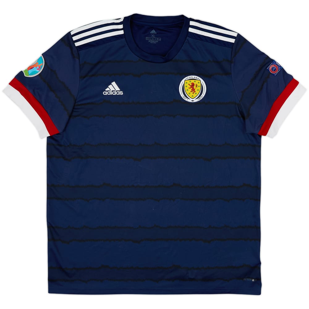 2020-22 Scotland Home Shirt - 6/10 - (XL)
