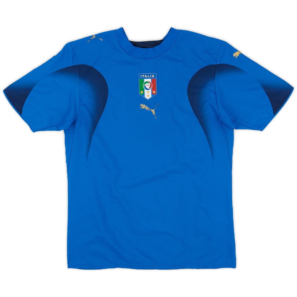 2006 Italy Basic Home Shirt Del Piero #7 - 4/10 - (S)