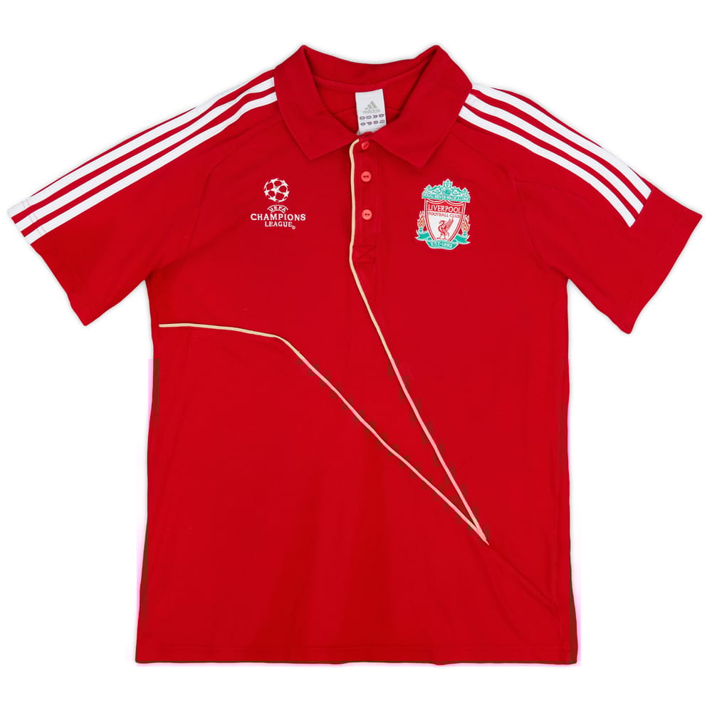2009-10 Liverpool adidas CL Polo Shirt - 6/10 - (M)