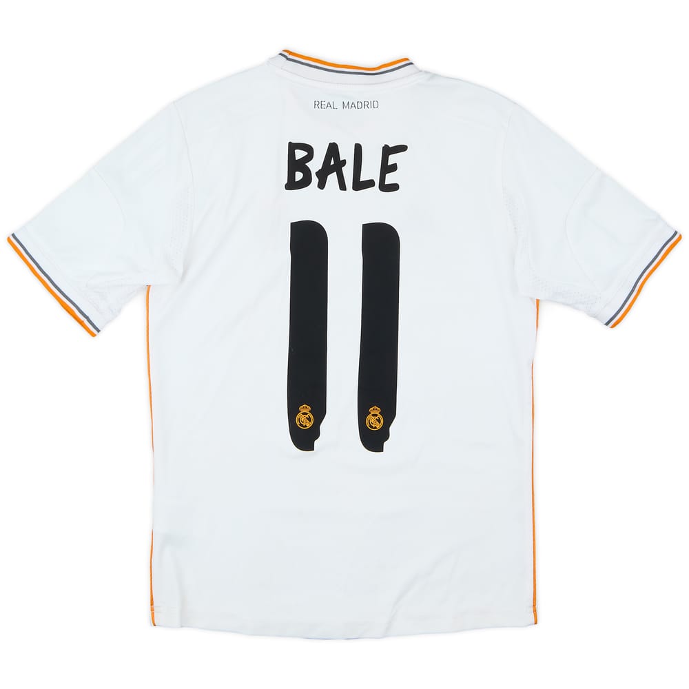 2013-14 Real Madrid Home Shirt Bale #11 - 6/10 - (M.Boys)